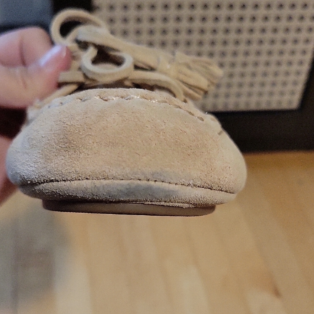 J Crew Tan Suede Moccasin Driving Loafer Boat Shoe - 10 - Picture 10 of 16